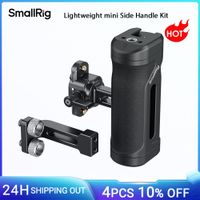 kit de mango lateral ligero smallrig con orificios roscados de 14-20 y abrazadera nato capacidad de carga de hasta 10 kg para camaras sony y dslr