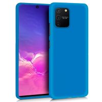 cool funda silicona azul celeste para samsung galaxy s10 lite