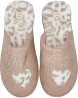 de bubble bobble md6003 zapatillas de casa mujer rosa