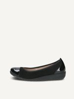 caprice ballerina black made of leather size 41