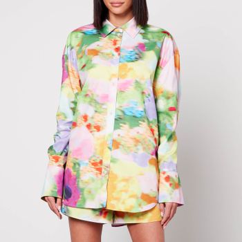 Stine Goya Charlotta Printed Organic Cotton Shirt - XL