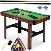 stor do gry w bilard 122 x 61 x 76 cm ns-807 ciemny brrz