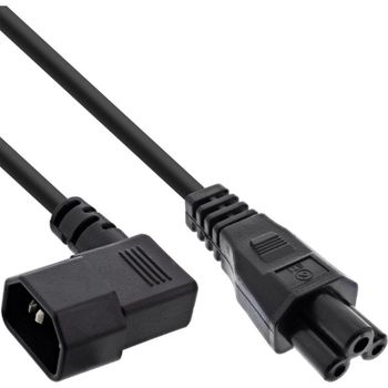 Cable de Alimentación InLine 16751A C14 a C5 Angular 2 metros