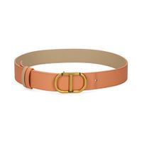 twinset cinturones mujer - marron rojo talla m
