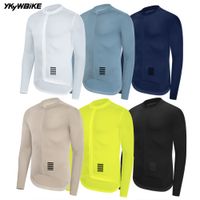 ykywbike-camiseta de ciclismo para hombre jersey largo de manga larga para verano y primavera ropa para bicicleta de carretera equipo profesional ropa de ciclismo