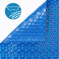 cobertor solar para piscina reforzado geobubble 700 micras 9 x 4 m