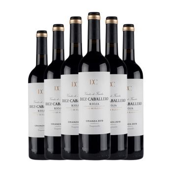 Diez-caballero Vino Tinto Rioja Crianza 75 Cl 14% Vol. (pack De 6 Unidades)