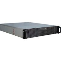 inter-tech ipc 2u-20255 estante negro acero inoxi