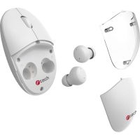 raton c-tech wlm-21w bluetooth dual mode 1600 dpi blanco con tws