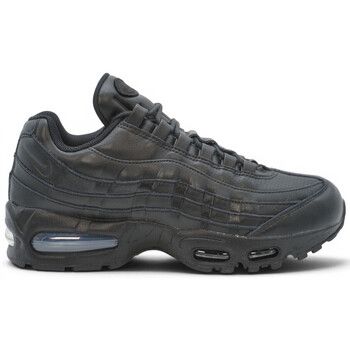 Nike Deportivas Moda Air Max 95 QS Big Bubble Leather Triple Black para hombre