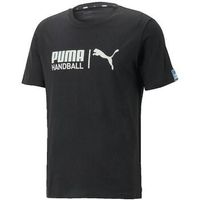 puma camiseta t-shirt homme noir handball para hombre