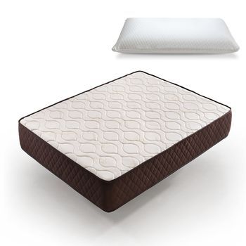 Colchón Viscoelástico 90 X 190 + Regalo Almohada Viscoelastica Descansin | Ideal Para Personas Con Dolores De Espalda | Alta Firmeza | Efecto Nube