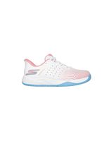 zapatillas skechers slip-ins viper court reload mujer blanco
