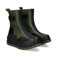 united nude botines con tacon mujer - verde talla 38