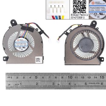 Ventilador GPU para Portátil MSI Gl66 N477 GF66 GF76 MS-1583 PAAD05015SL