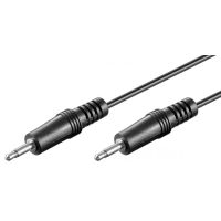 goobay cable de audio estereo jack 35mm machomacho 15m negro
