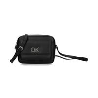 calvin klein bolsos mujer - negro talla os