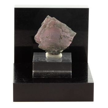 Rose Fluorite - Piedra Natural De Francia, Haute -savoie - Cristal Raro Y Poderoso Para Protección Y Equilibrio | 36.9 Ct - Certificado De