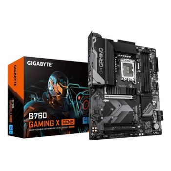 Placa Base Gigabyte B760 Gaming X GEN5 Intel B760 LGA 1700 DDR5 ATX PCIe 5.0 256GB 2.5GbE M.2 RAID
