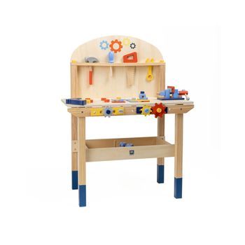 Banco De Trabajo De Bricolaje De Madera Para Niños - De 3 A 12 Años - Eureka Kids