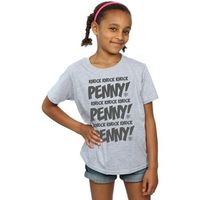 the big bang theory camiseta knock knock para nina
