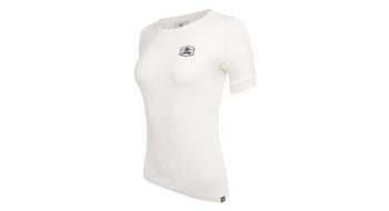 Lebram camiseta de manga corta para mujer marshmallow   white