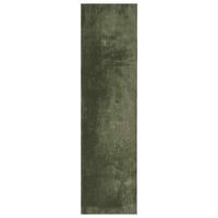 alfombra suave y lavable de pelo medio huarte verde bosque