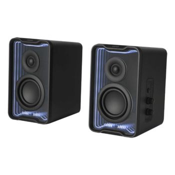Altavoces Edifier 2.0 inalámbricos y cableados 30 W con Bluetooth y retroiluminación RGB