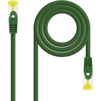 nanocable cable de red ethernet rj45 lszh cat6a sftp awg26 100 cobre 2m verde