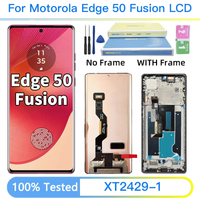 pantalla lcd amoled de 67 pulgadas nueva para motorola edge 50 fusion con digitalizador y ensamblaje para moto edge50 fusion xt2429-1
