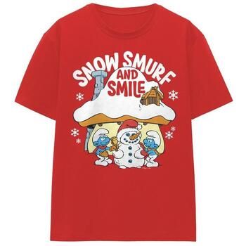 The Smurfs Camiseta Snow Smurf And para mujer