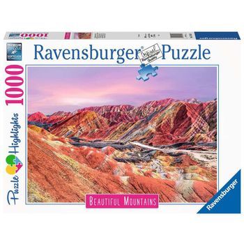 Puzzle Montañas Arcoíris 1000 Piezas