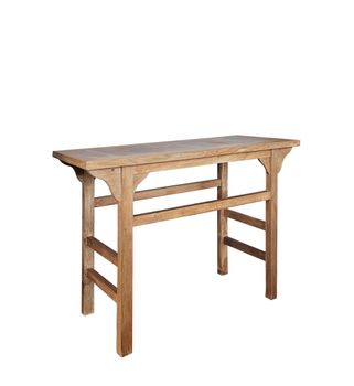 Consola de madera en color beige anch. 120 cm