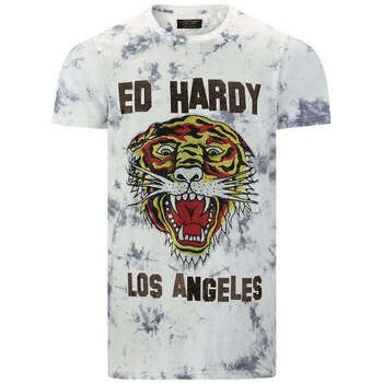 Ed Hardy Camiseta Los Tigre T-Shirt White para hombre