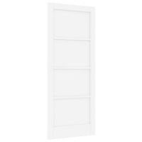 puerta interior blanco 83 x 202 cm madera contrachapada vidaxl