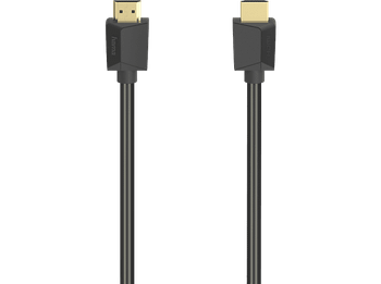 Cable HDMI - Hama 200704, Calidad cinematográfica ultra HD, 4K, 5 m, Plug Plug, Negro