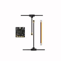 receptor mini de alta frecuencia y tamano compacto estilo t hglrc elrs 24 ghz rx para drones fpv y aviones rc