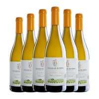casar de burbia vino blanco bierzo 75 cl 135 vol pack de 6 unidades
