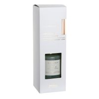 difusor de perfume verde agua de vidrio 200 ml