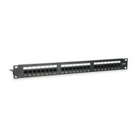 equip panel de parcheo 24 puertos cat 6 sin blindaje