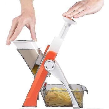 Mandolina Ajustable, Cortadora De Verduras Segura, Picadora De Alimentos