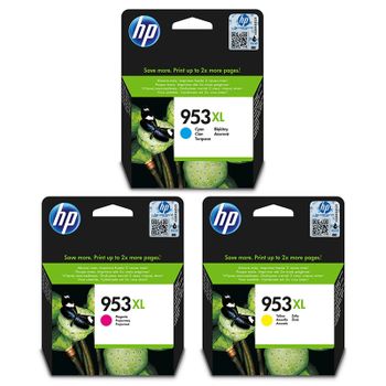 Original Multipack HP OfficeJet Pro 8218 Printer Ink Cartridges (3 Pack) -F6U16AE