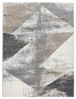 alfombra moderna merano gris  120x170 cm