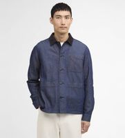 barbour international para hombre mos0472 sobrecamisa piligan marino l casual algodon
