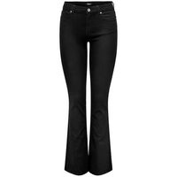 only pantalon de campana 15324908 blush-black para mujer