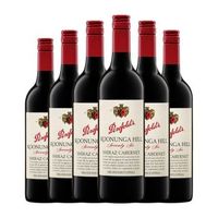 penfolds vino tinto koonunga hill shiraz-cabernet southern joven 75 cl 145 vol pack de 6 unidades
