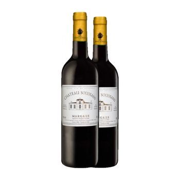 Vignobles Jean Sorge Vino Tinto Château Soussans Bordeaux Crianza 75 Cl 14% Vol. (pack De 2 Unidades)