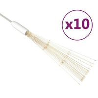 luces de petardo navidad exterior blanco calido 1400 leds 20 cm vidaxl