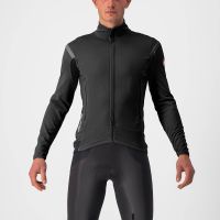 castelli perfetto ros 2 jacket - m - light blackblack reflex