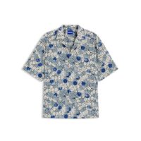 hugo blue camisa de algodon 50545357-458